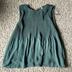 Green Zara top